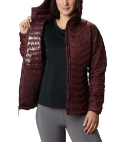 Columbia Powder Lite Hooded Insulated Jacket - Womens Seminole -Columbia Outfit Shop 1685982667 1699071 671 5