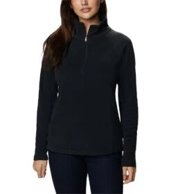 Columbia Glacial IV Half Zip Fleece Top - Womens Black