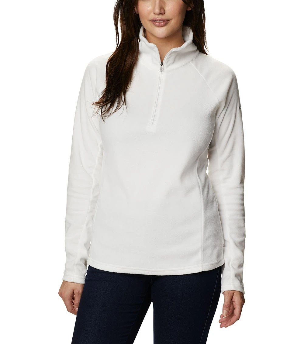 Columbia Glacial IV Half Zip Fleece Top - Womens Sea Salt 3 Columbia Glacial IV Half Zip Fleece Top - Womens Sea Salt