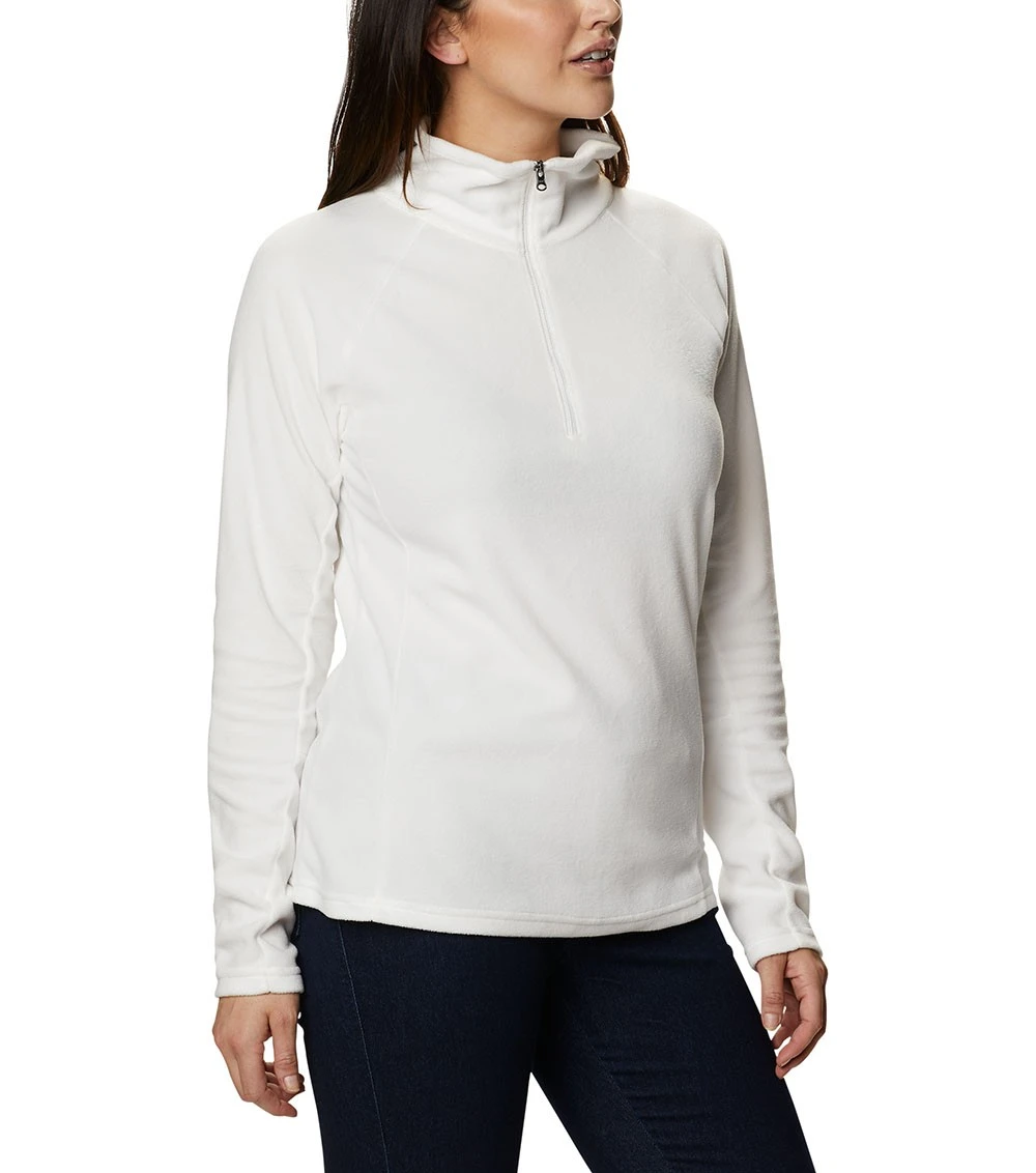 Columbia Glacial IV Half Zip Fleece Top - Womens Sea Salt 7 Columbia Glacial IV Half Zip Fleece Top - Womens Sea Salt - Image 5