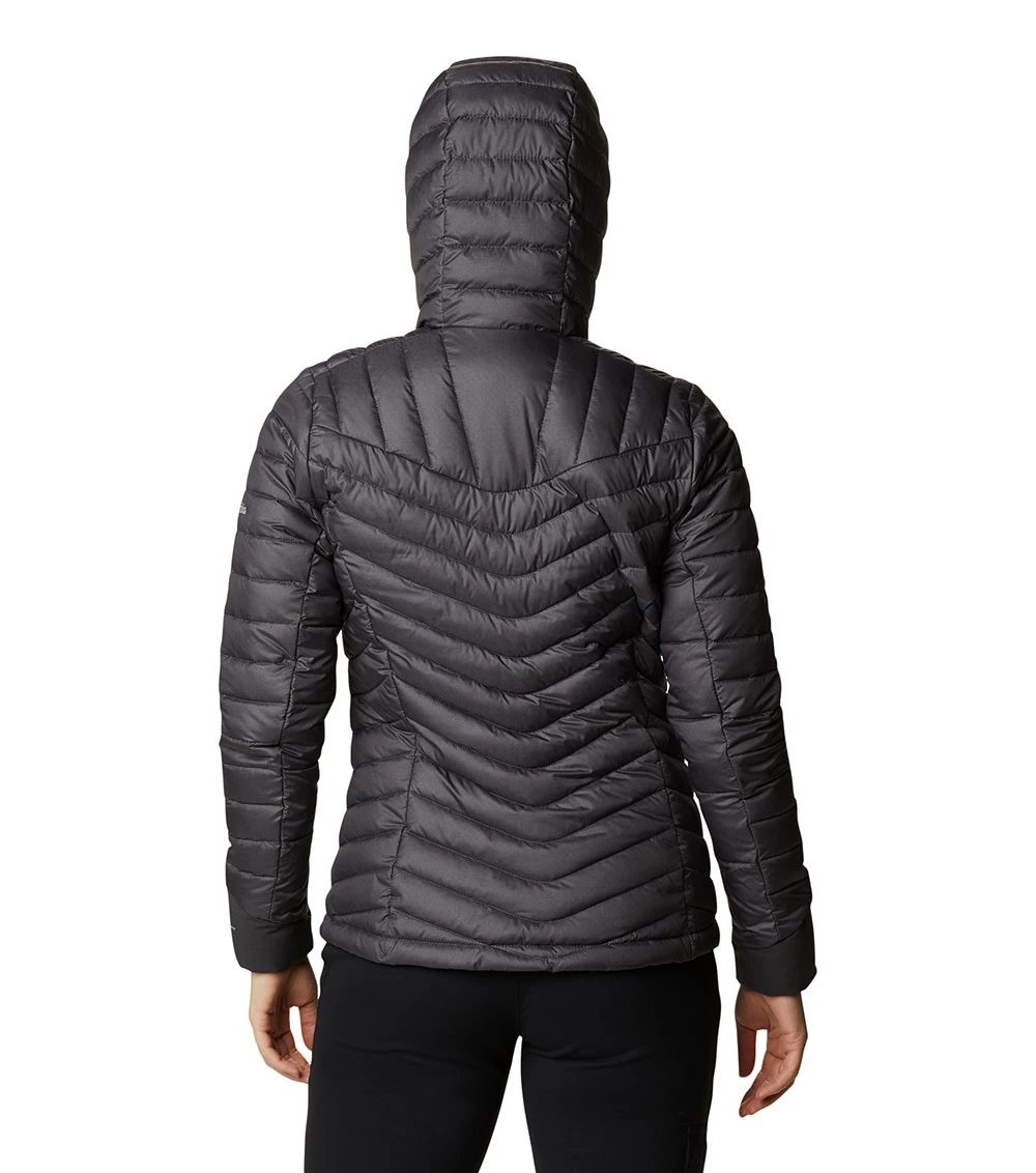 Columbia Windgates Hooded Insulated Jacket - Womens Shark Heather 4 Columbia Windgates Hooded Insulated Jacket - Womens Shark Heather - Image 2