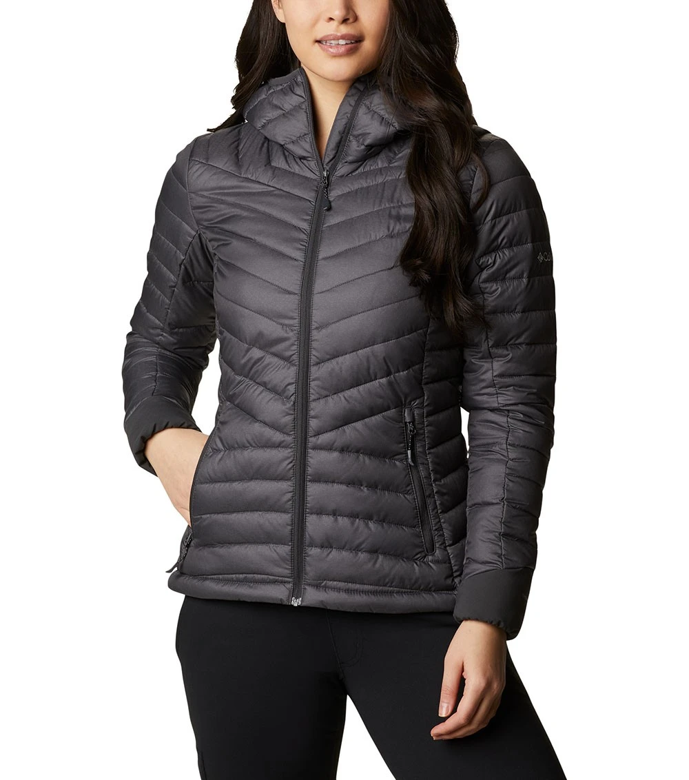 Columbia Windgates Hooded Insulated Jacket - Womens Shark Heather 9 Columbia Windgates Hooded Insulated Jacket - Womens Shark Heather - Image 7