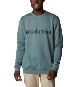 Columbia Logo Fleece Crew - Mens Metal / CSC Branded Logo