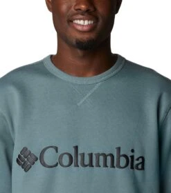 Columbia Logo Fleece Crew - Mens Metal / CSC Branded Logo -Columbia Outfit Shop 1685982704 1884931 346 4
