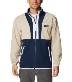 Columbia Back Bowl Lightweight Fleece Jacket - Mens Ancient Fossil