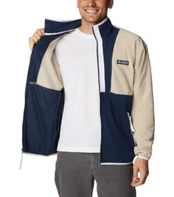 Columbia Back Bowl Lightweight Fleece Jacket - Mens Ancient Fossil -Columbia Outfit Shop 1686050575 1890761 272 5