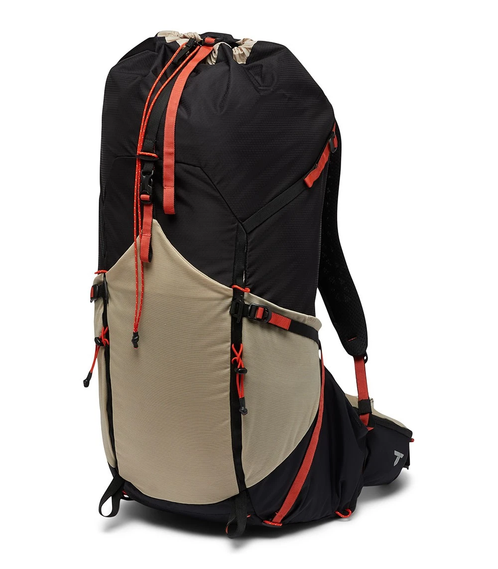 Columbia Titan Pass 48L Trekking Backpack - Unisex Black / Ancient Fossil 5 Columbia Titan Pass 48L Trekking Backpack - Unisex Black / Ancient Fossil - Image 3