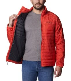 Columbia Silver Falls Synthetic Insulated Jacket - Mens Spicy -Columbia Outfit Shop 1686154013 2034491 839 5