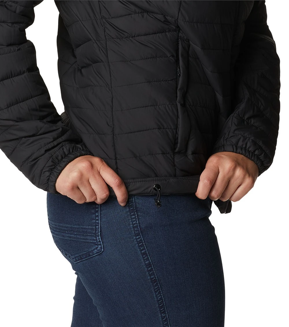 Columbia Silver Falls Synthetic Recycled Insulated Jacket - Womens Black 8 Columbia Silver Falls Synthetic Recycled Insulated Jacket - Womens Black - Image 6