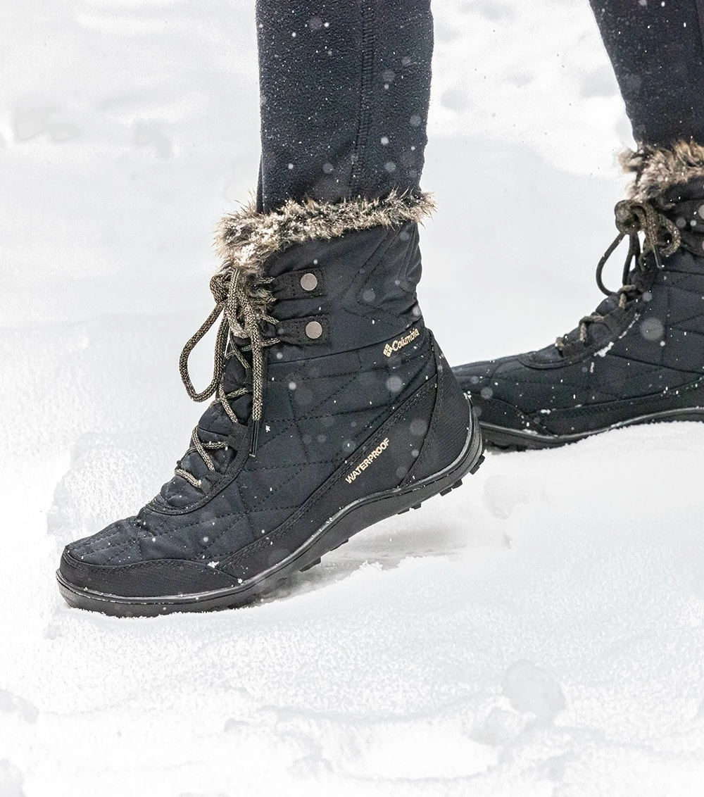 Columbia Minx Shorty III Insulated Winter Boots - Womens Black / Pebble 15 Columbia Minx Shorty III Insulated Winter Boots - Womens Black / Pebble - Image 13