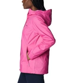 Columbia Arcadia II Waterproof Jacket - Womens Wild Geranium -Columbia Outfit Shop 1686743162 RL2436 656 3