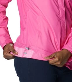 Columbia Arcadia II Waterproof Jacket - Womens Wild Geranium -Columbia Outfit Shop 1686743164 RL2436 656 6