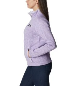 Columbia Sweater Weather Fleece Full Zip Jacket - Womens Purple Tint / Heather 11 Columbia Sweater Weather Fleece Full Zip Jacket - Womens Purple Tint / Heather -Columbia Outfit Shop 1688573435 1958931 568 3