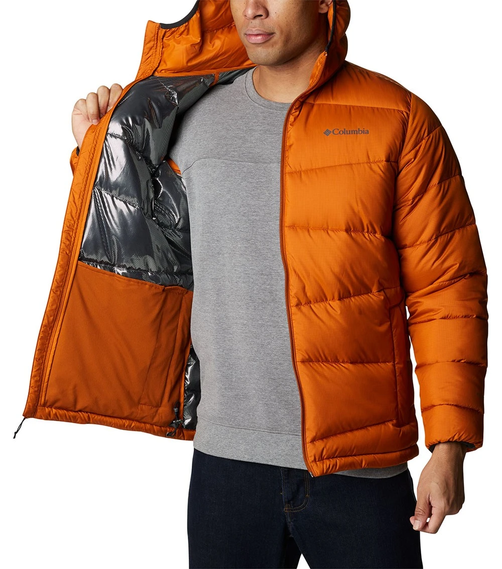Columbia Fivemile Butte Hooded Insulated Jacket - Mens Warm Copper 7 Columbia Fivemile Butte Hooded Insulated Jacket - Mens Warm Copper - Image 5