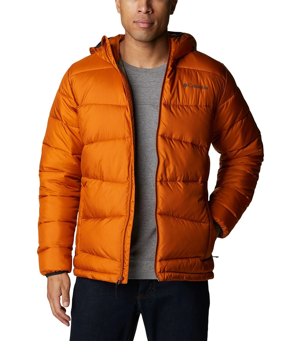 Columbia Fivemile Butte Hooded Insulated Jacket - Mens Warm Copper 10 Columbia Fivemile Butte Hooded Insulated Jacket - Mens Warm Copper - Image 8