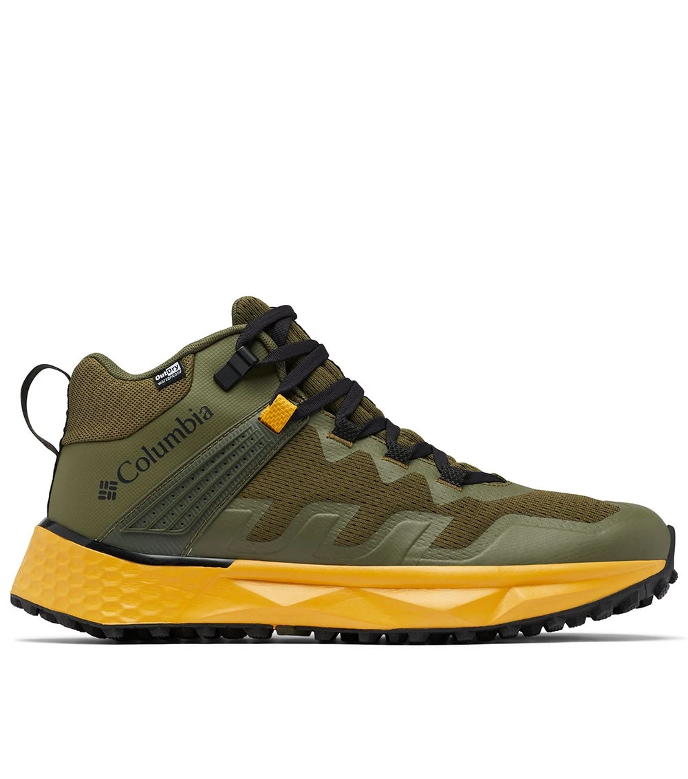 Columbia Facet 75 Mid Outdry Hiking Shoes - Mens Nori / Golden Yellow 3 Columbia Facet 75 Mid Outdry Hiking Shoes - Mens Nori / Golden Yellow