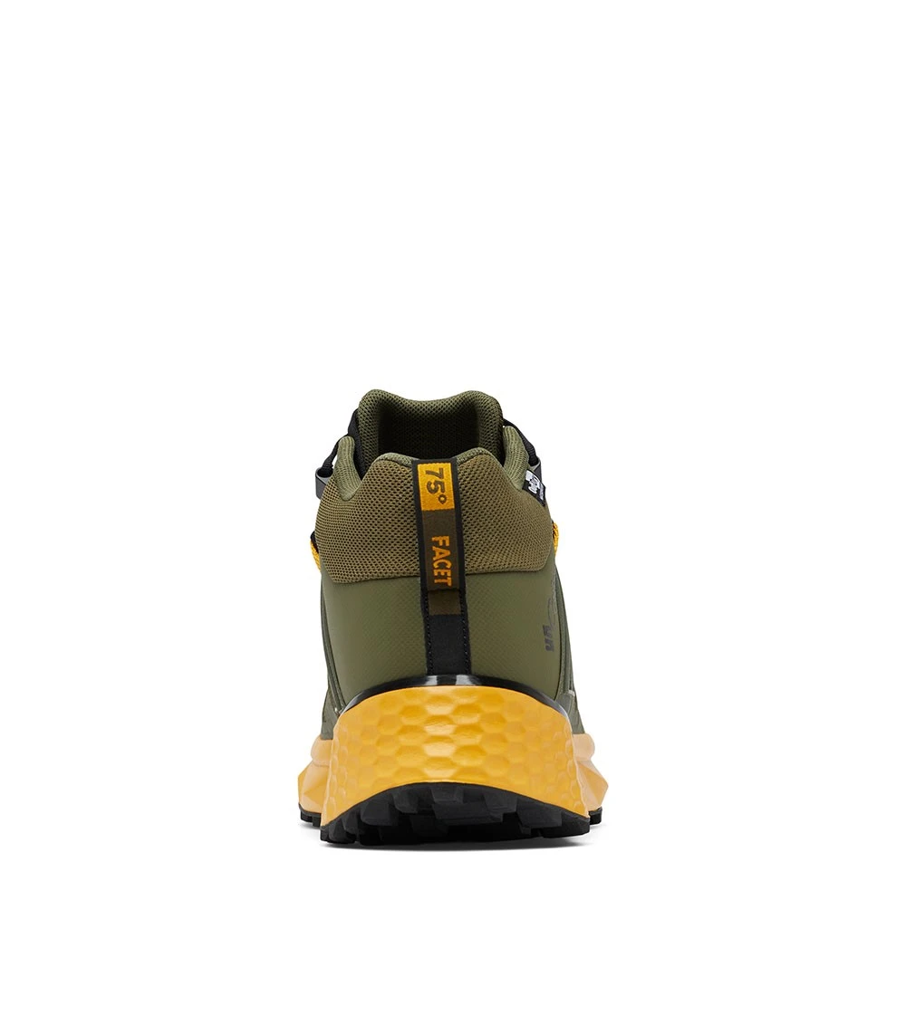 Columbia Facet 75 Mid Outdry Hiking Shoes - Mens Nori / Golden Yellow 8 Columbia Facet 75 Mid Outdry Hiking Shoes - Mens Nori / Golden Yellow - Image 6