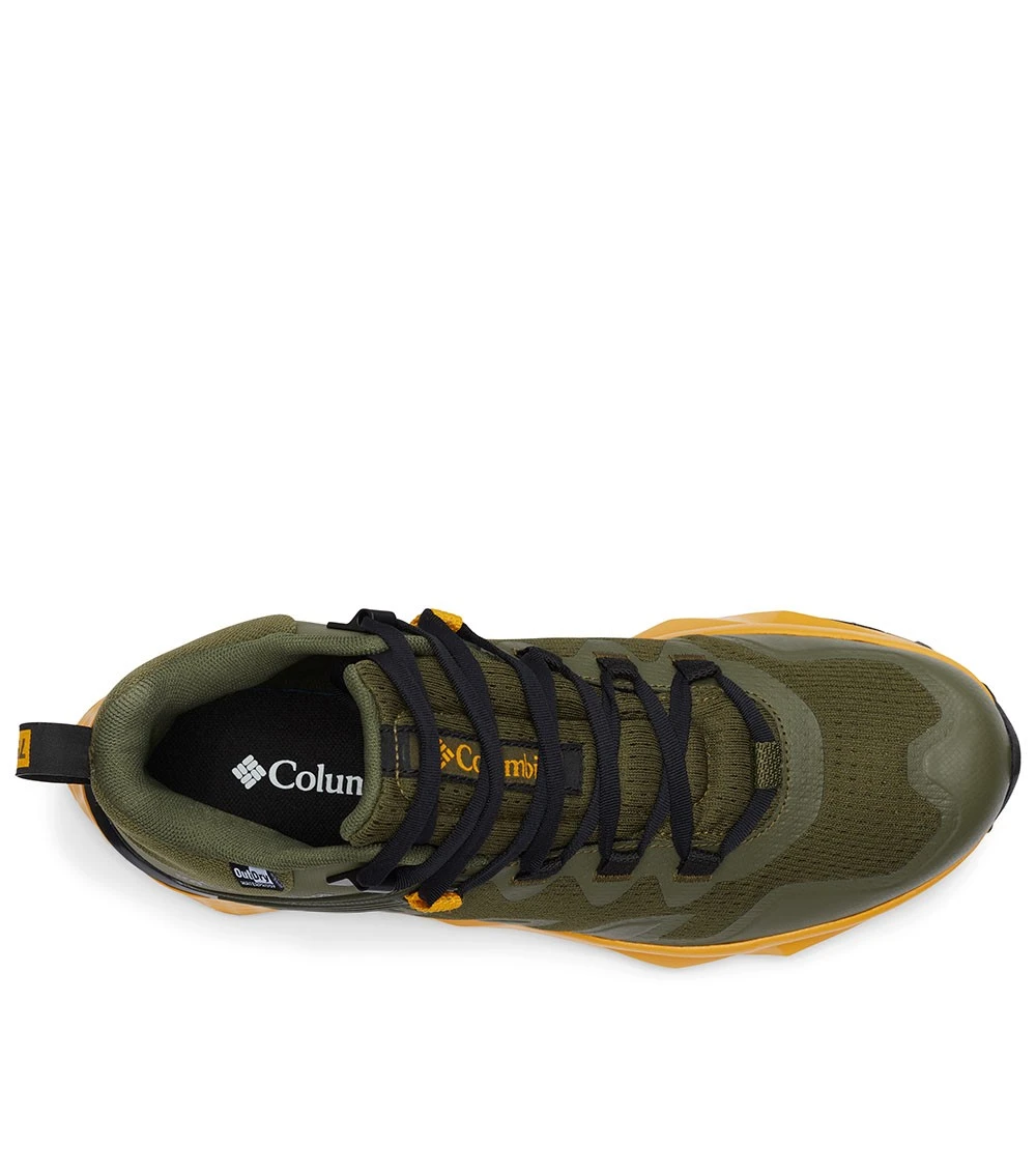 Columbia Facet 75 Mid Outdry Hiking Shoes - Mens Nori / Golden Yellow 10 Columbia Facet 75 Mid Outdry Hiking Shoes - Mens Nori / Golden Yellow - Image 8