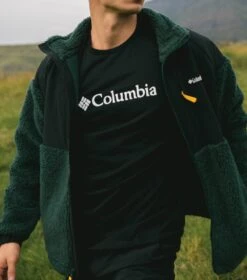 Columbia Ballistic Ridge Full Zip Fleece Jacket - Mens Spruce / Black -Columbia Outfit Shop 1688739431 2012271 370 10