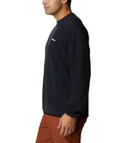 Columbia Haven Hills Fleece Crew Pullover - Mens Black -Columbia Outfit Shop 1688743192 2013621 010 3