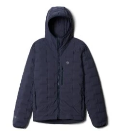 Mountain Hardwear Super/DS Stretchdown Hooded Insulated Jacket - Mens Dark Zinc