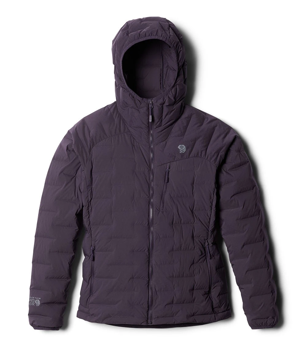 Mountain Hardwear Super/DS Stretchdown Hooded Insulated Jacket - Womens Piurple 3 Mountain Hardwear Super/DS Stretchdown Hooded Insulated Jacket - Womens Piurple