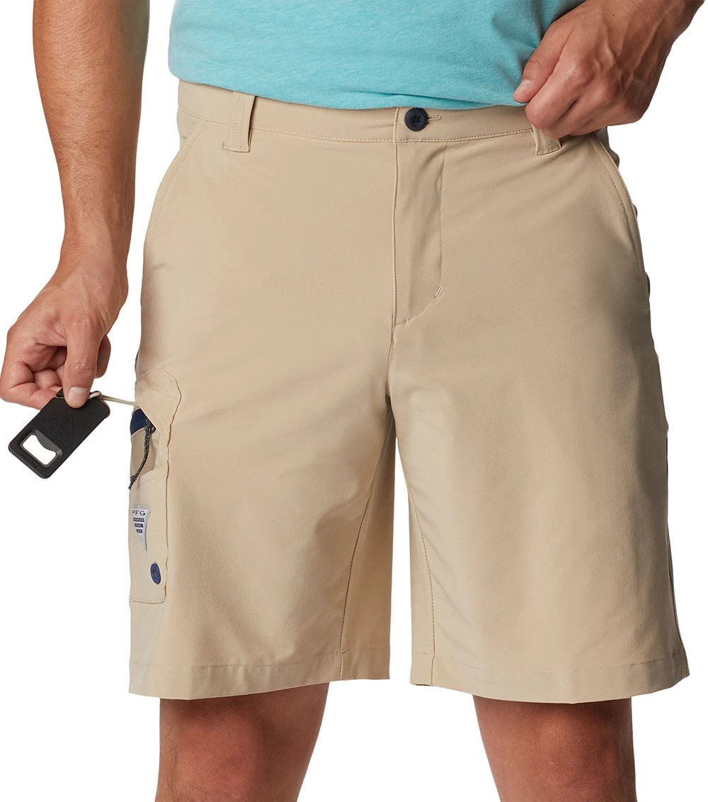 Columbia PFG Terminal Tackle Shorts - Mens Ancient Fossil / Carbon 6 Columbia PFG Terminal Tackle Shorts - Mens Ancient Fossil / Carbon - Image 4