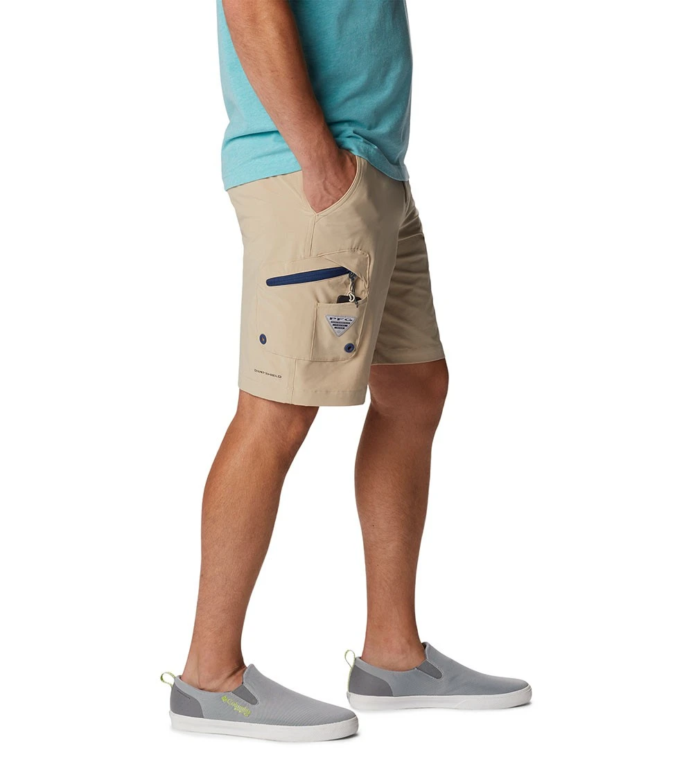 Columbia PFG Terminal Tackle Shorts - Mens Ancient Fossil / Carbon 8 Columbia PFG Terminal Tackle Shorts - Mens Ancient Fossil / Carbon - Image 6