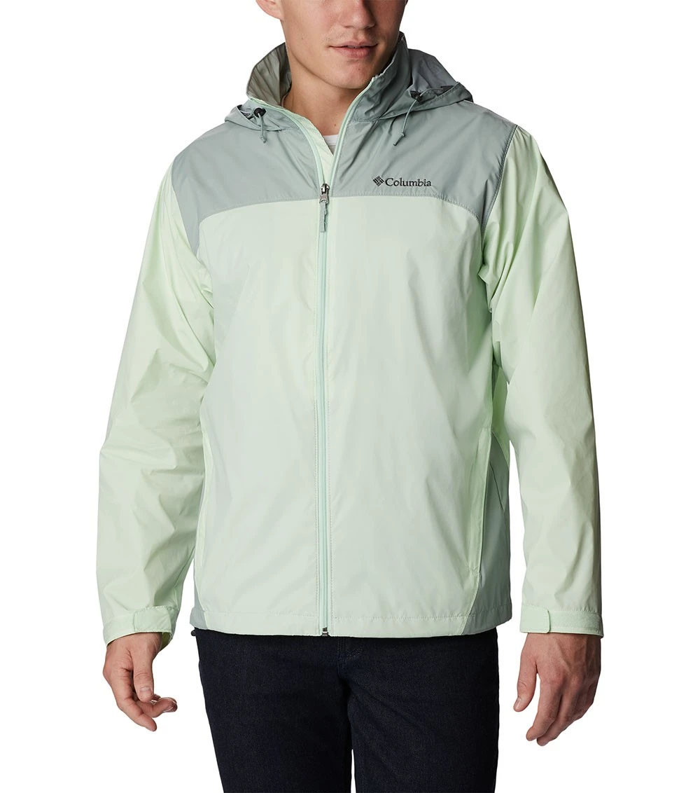 Columbia Glennaker Lake Rain Jacket - Mens Ice Green / Niagara 3 Columbia Glennaker Lake Rain Jacket - Mens Ice Green / Niagara