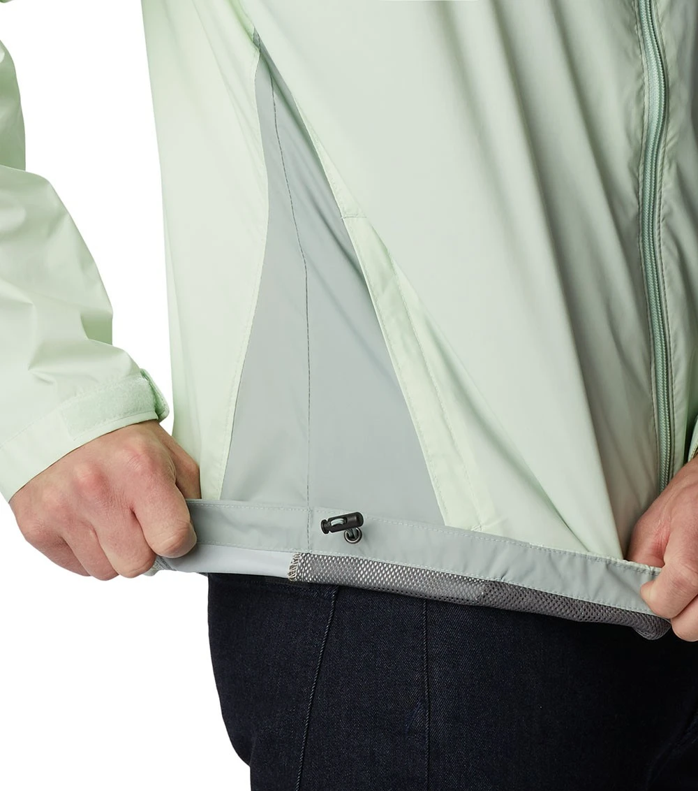 Columbia Glennaker Lake Rain Jacket - Mens Ice Green / Niagara 9 Columbia Glennaker Lake Rain Jacket - Mens Ice Green / Niagara - Image 7