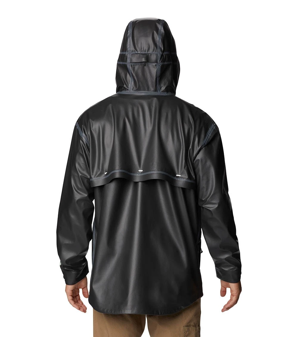 Columbia Coral Ridge OutDry Extreme Rain Jacket - Mens Black 4 Columbia Coral Ridge OutDry Extreme Rain Jacket - Mens Black - Image 2