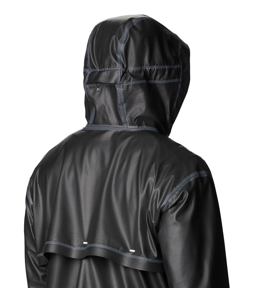 Columbia Coral Ridge OutDry Extreme Rain Jacket - Mens Black 8 Columbia Coral Ridge OutDry Extreme Rain Jacket - Mens Black - Image 6