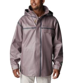 Columbia Coral Ridge OutDry Extreme Rain Jacket - Mens Quantum Mauve