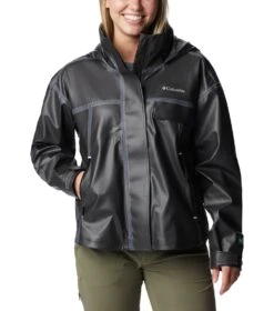 Columbia Coral Ridge OutDry Extreme Rain Jacket - Womens Black