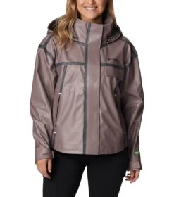Columbia Coral Ridge OutDry Extreme Rain Jacket - Womens Quantum Mauve