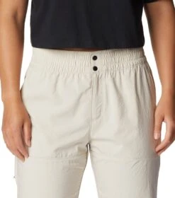 Columbia Coral Ridge Pull-On Hiking Pant - Womens Dark Stone -Columbia Outfit Shop 1691770571 2037421 278 4