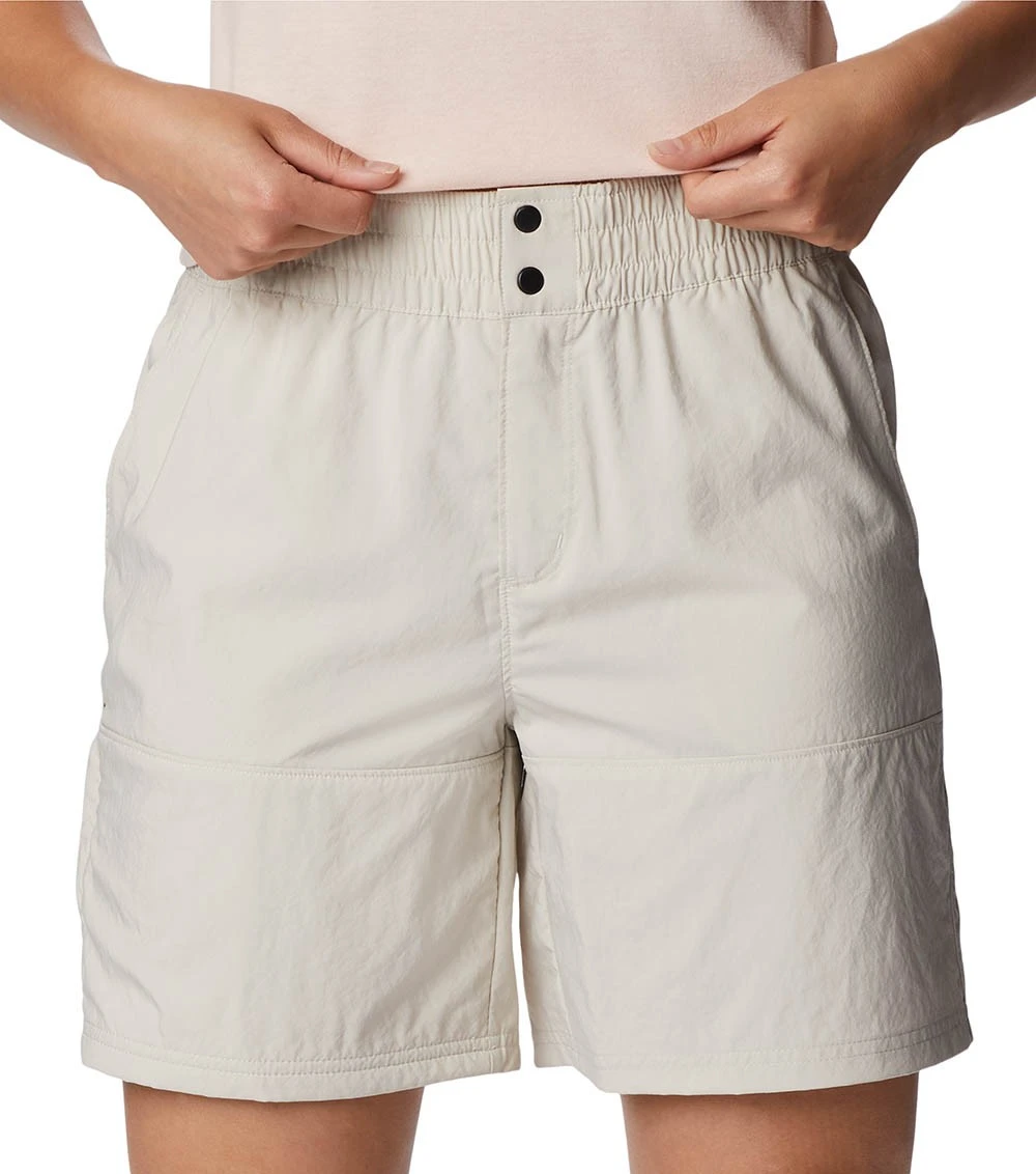 Columbia Coral Ridge Pull-On Hiking Short - Womens Dark Stone 6 Columbia Coral Ridge Pull-On Hiking Short - Womens Dark Stone - Image 4