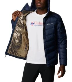 Columbia Labyrinth Loop Omni-Heat Infinity Insulated Hooded Jacket - Mens Collegiate Navy -Columbia Outfit Shop 1692121622 1957341 464 5