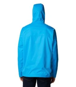 Columbia Hikebound Rain Jacket - Mens Compass Blue -Columbia Outfit Shop 1692121624 1988621 491 2