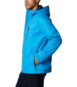 Columbia Hikebound Rain Jacket - Mens Compass Blue -Columbia Outfit Shop 1692121624 1988621 491 3