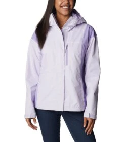 Columbia Hikebound Rain Jacket - Womens Purple Tint / Frosted Purple