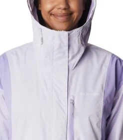 Columbia Hikebound Rain Jacket - Womens Purple Tint / Frosted Purple -Columbia Outfit Shop 1692121628 1989251 568 4