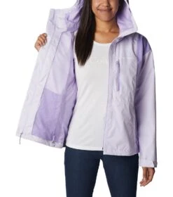 Columbia Hikebound Rain Jacket - Womens Purple Tint / Frosted Purple -Columbia Outfit Shop 1692121629 1989251 568 5