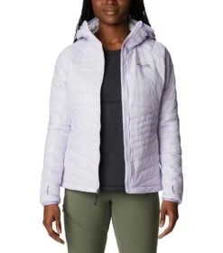 Columbia Platinum Peak Hooded Insulated Jacket - Womens Purple Tint -Columbia Outfit Shop 1692121645 2008341 568 9