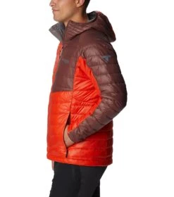 Columbia Platinum Peak Hooded Insulated Jacket - Mens Spicy / Light Raisin -Columbia Outfit Shop 1692121653 2008611 839 3