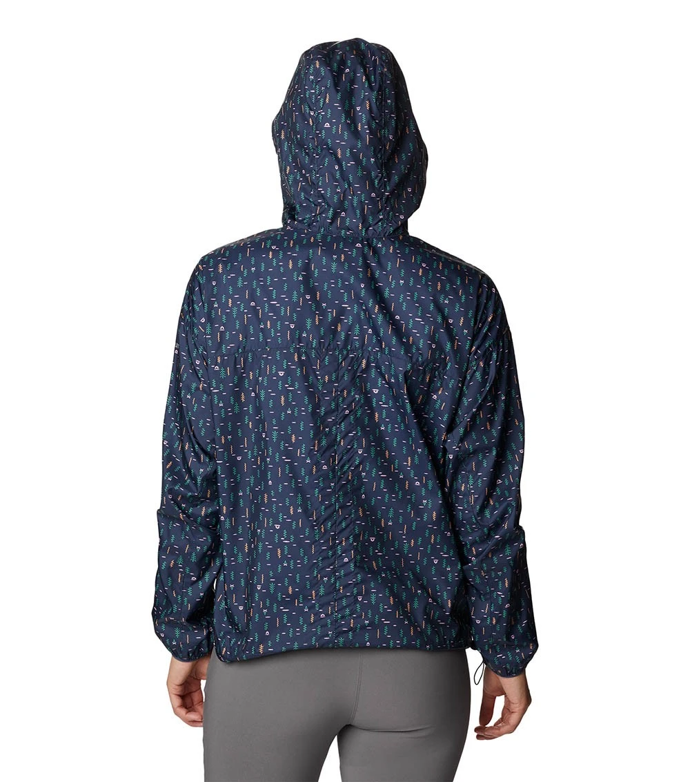 Columbia Alpine Chill Windbreaker - Womens Nocturnal Campdot Print 4 Columbia Alpine Chill Windbreaker - Womens Nocturnal Campdot Print - Image 2