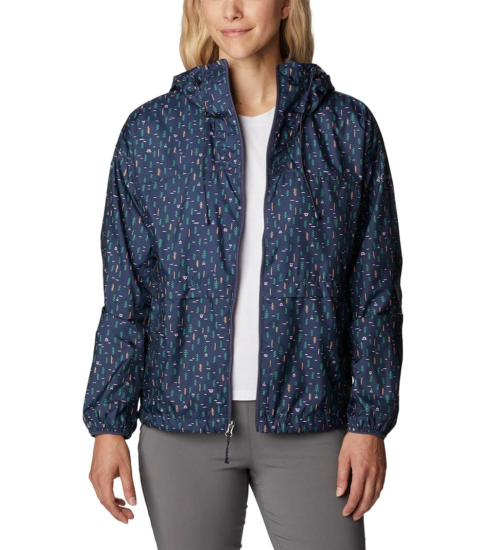 Columbia Alpine Chill Windbreaker - Womens Nocturnal Campdot Print 9 Columbia Alpine Chill Windbreaker - Womens Nocturnal Campdot Print - Image 7