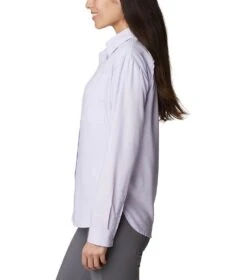 Columbia Silver Ridge Utility Long Sleeve Shirt - Womens Purple Tint -Columbia Outfit Shop 1692185244 2033341 568 3