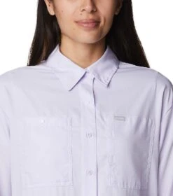 Columbia Silver Ridge Utility Long Sleeve Shirt - Womens Purple Tint -Columbia Outfit Shop 1692185245 2033341 568 4
