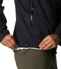 Columbia Mazama Trail Shell Rain Jacket - Mens Black -Columbia Outfit Shop 1692185254 2034451 010 7